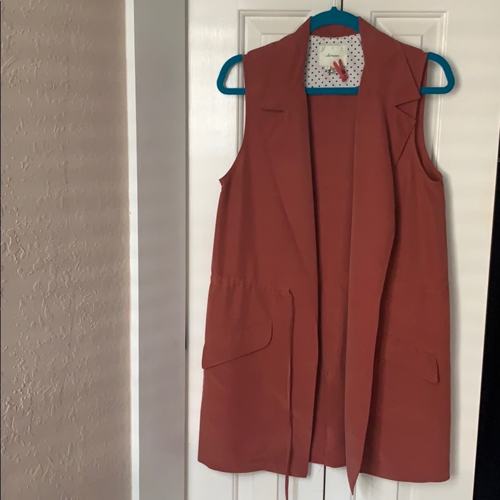 Burnt Orange Vest